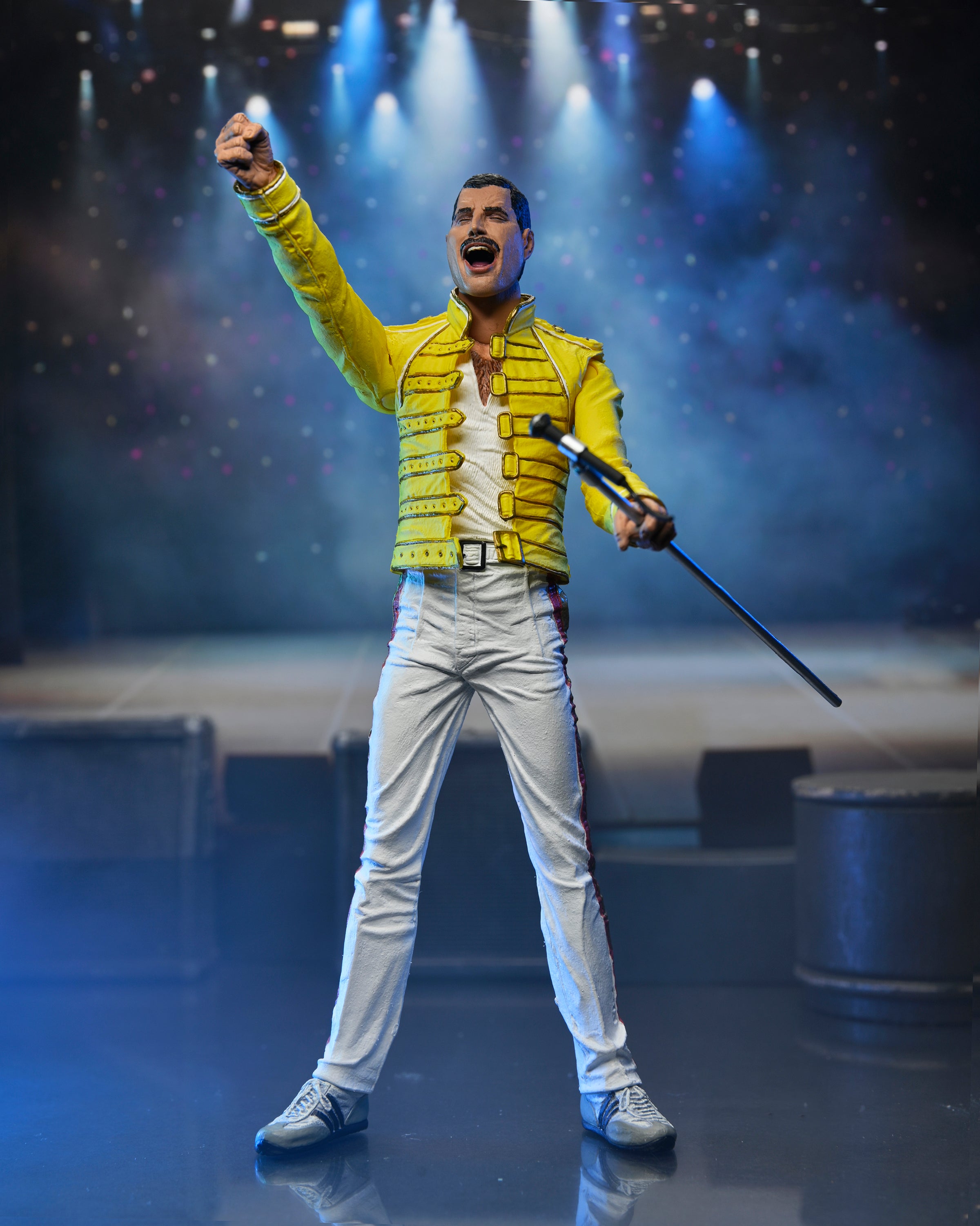 NECA Queen: Freddie Mercury (Yellow Jacket Ver.) 7" Scale Action Figure