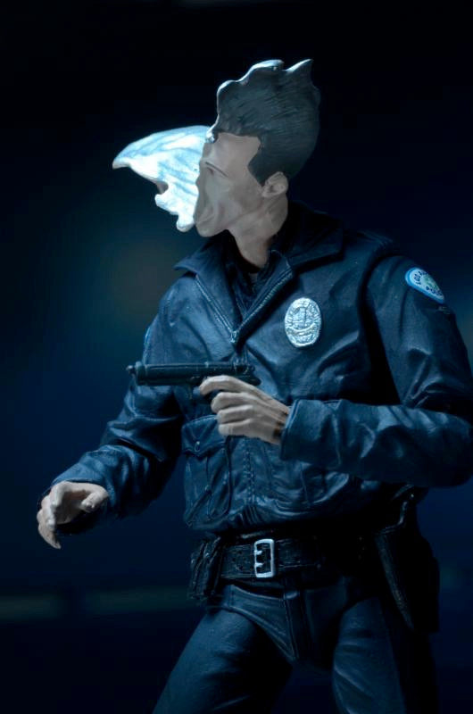 NECA Terminator 2: T-1000 Motorcycle Cop Ultimate 7" Scale Action Figure