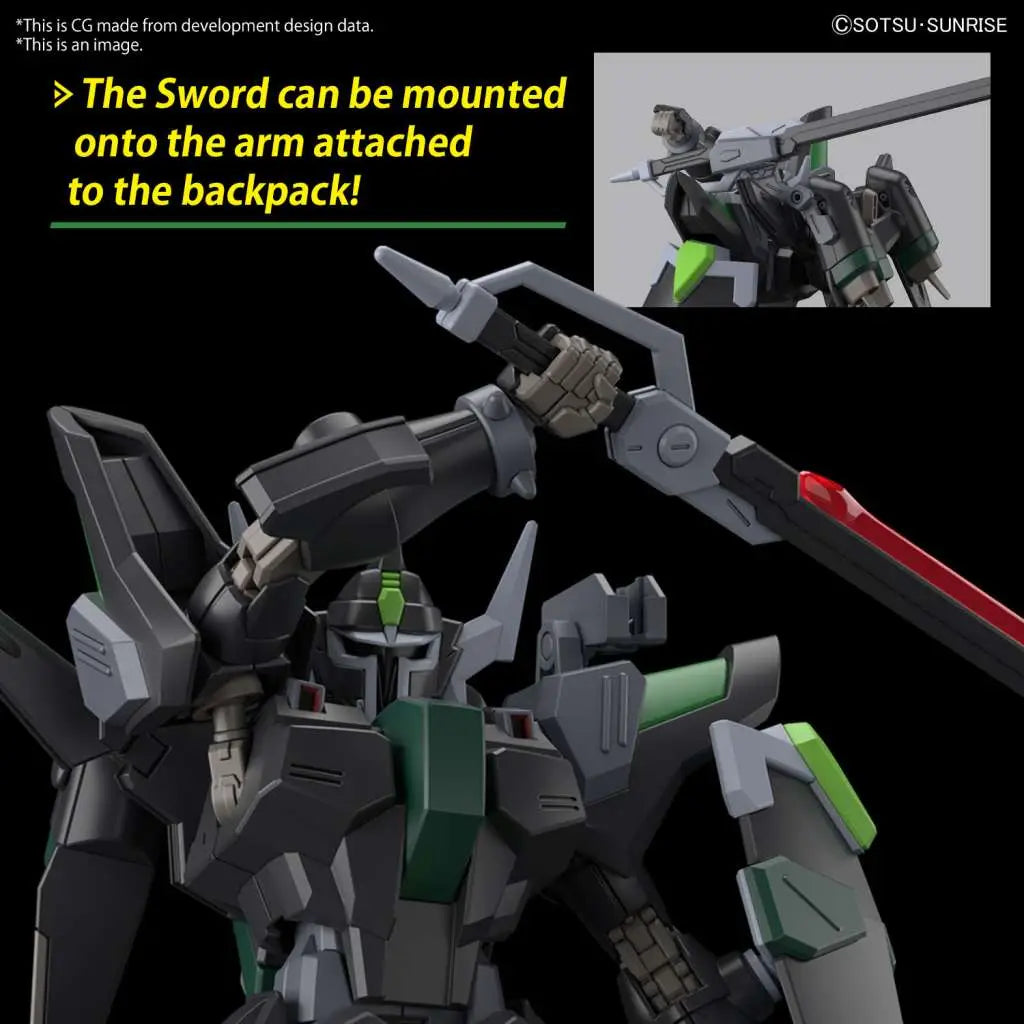 Bandai Spirits HG 1/144 Black Knight Squad Rud-ro-A (Griffin Albalest Custom)