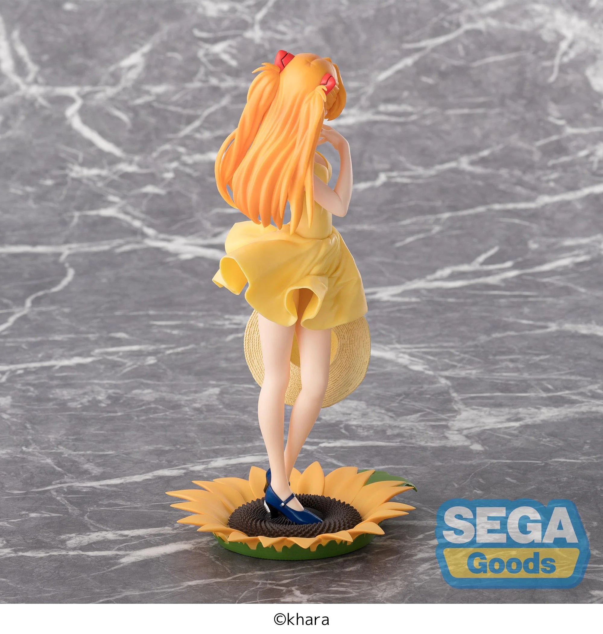 Sega Rebuild of Evangelion Luminasta: Asuka Langley Shikinami (Summer Dress Ver. 2) PVC Statue (24 cm)