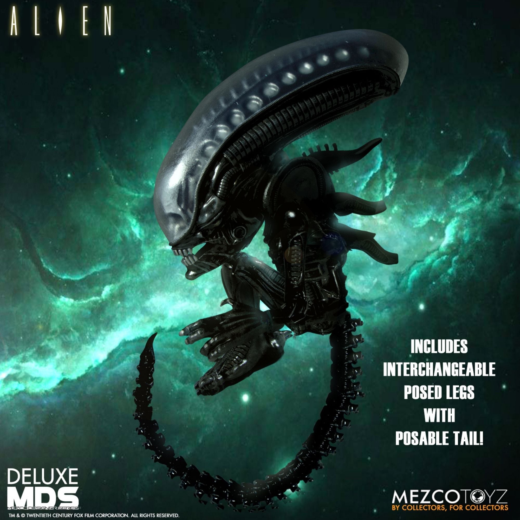 Mezco Toyz Alien: Xenomorph Mezco Designer Series Action Figure (6 inch)