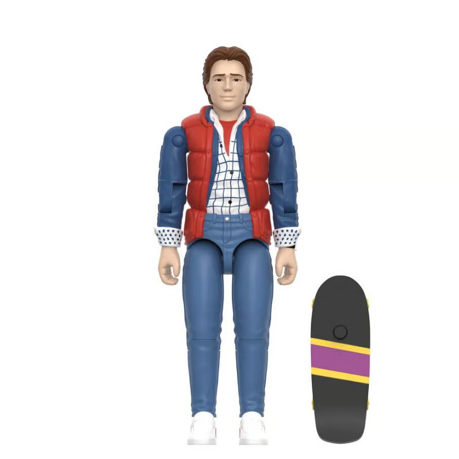 Super7 Back to the Future: 1980s Marty McFly ReAction+ Wave 1 Figure