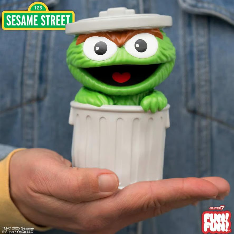 Super7 Sesame Street: Oscar the Grouch (Wave 1) 5” Figure