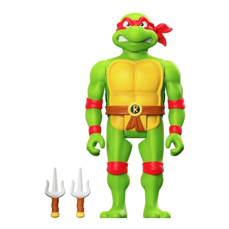Super7 TMNT: Raphael (Toon) ReAction Figure