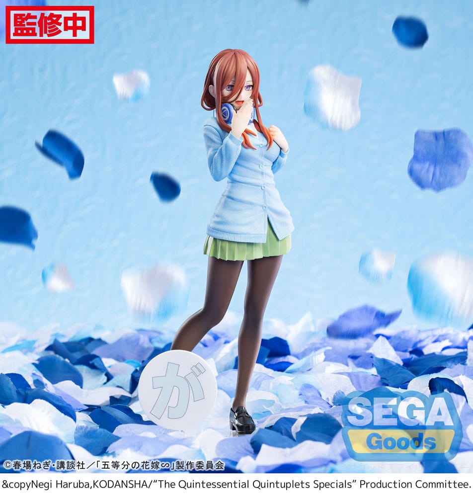 SEGA The Quintessential Quintuplets Specials Luminasta Miku Nakano PVC Statue (20 cm)