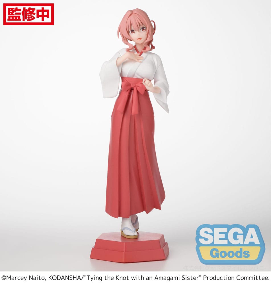 SEGA Desktop x Decorate Collections The Tying the Knot with an Amagami Sister Yuna Amagami PVC Statue (16 cm)