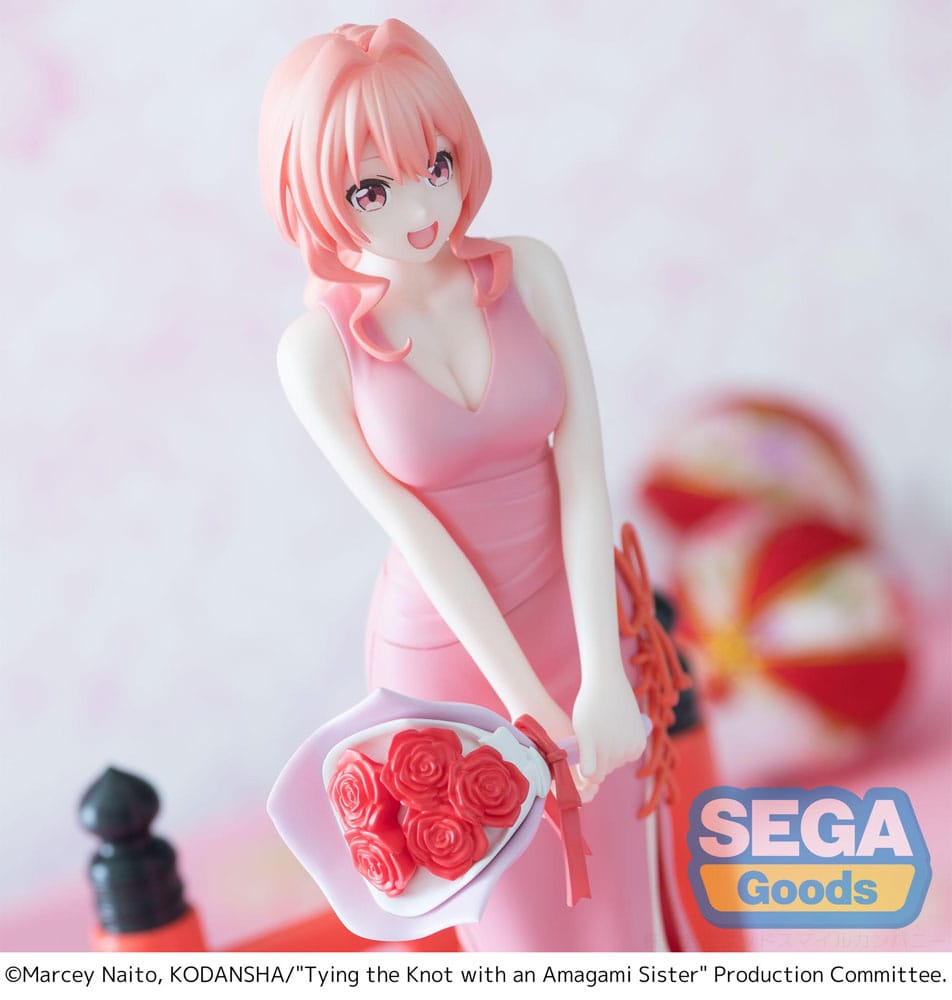 Sega Tying the Knot with an Amagami Sister Luminasta: Yuna Amagami PVC Statue (19 cm)