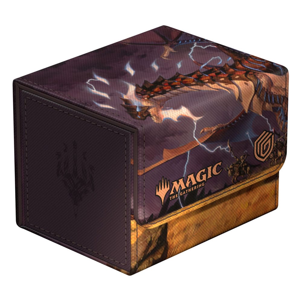 Ultimate Guard Sidewinder 100+ Xenoskin: Magic: The Gathering "Tarkir: Dragonstorm" – Ghostfire: Niv-Mizzet, Heart of the Storm Deck Box