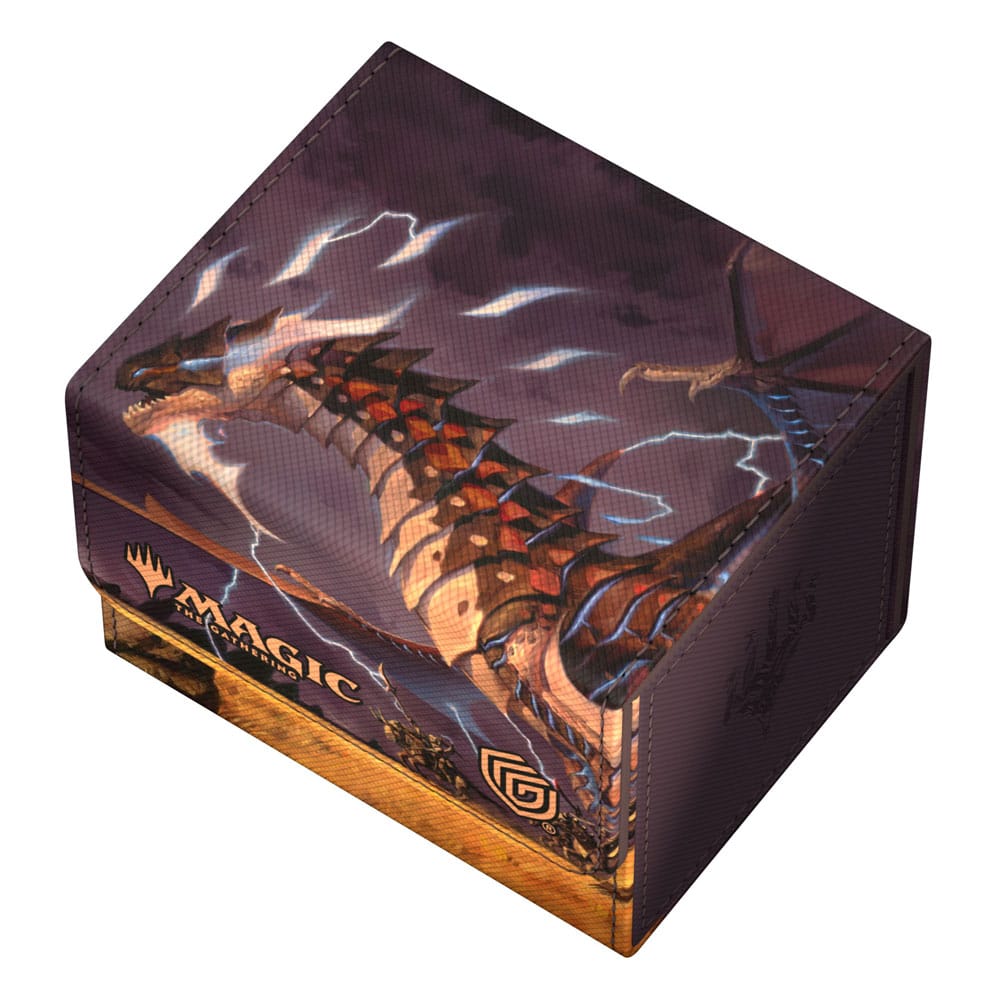 Ultimate Guard Sidewinder 100+ Xenoskin: Magic: The Gathering "Tarkir: Dragonstorm" – Ghostfire: Niv-Mizzet, Heart of the Storm Deck Box