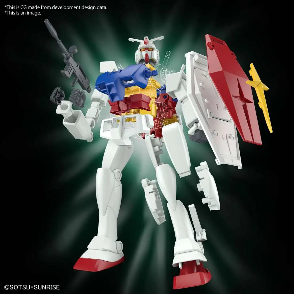 Bandai Spirits Best Mecha Collection 1/144 RX-78-2 Gundam (Revival Ver.) Model Kit