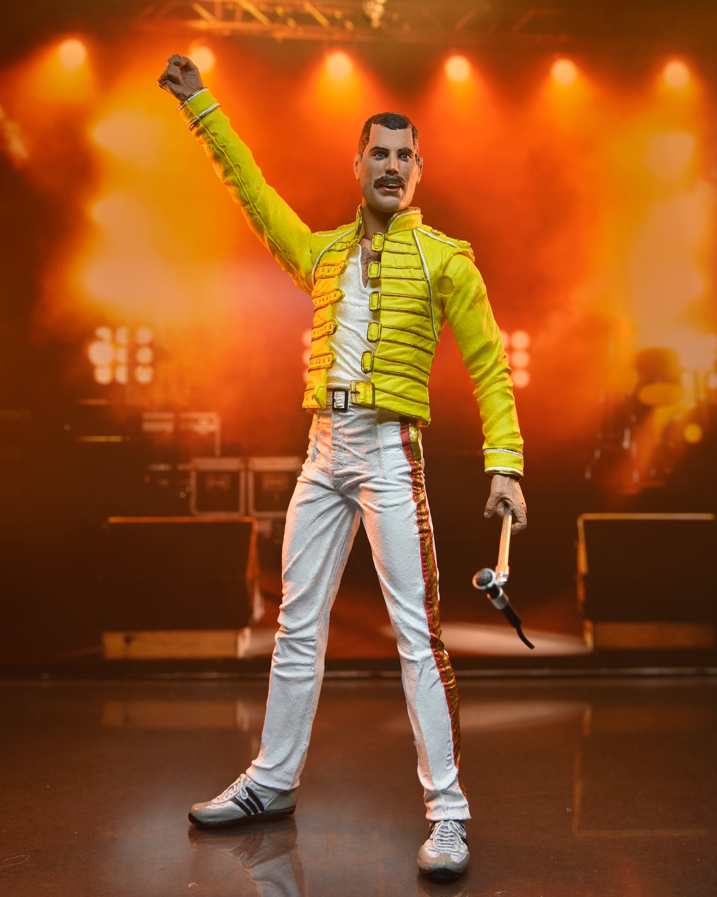 NECA Queen: Freddie Mercury (Yellow Jacket Ver.) 7" Scale Action Figure