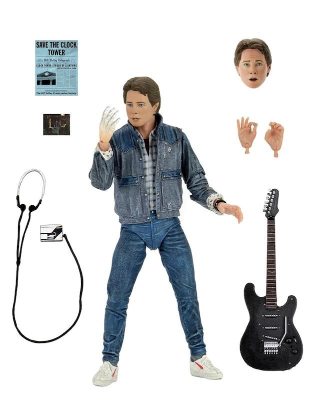 NECA Back to the Future Ultimate Audition Marty McFly Action Figure (7 inch)