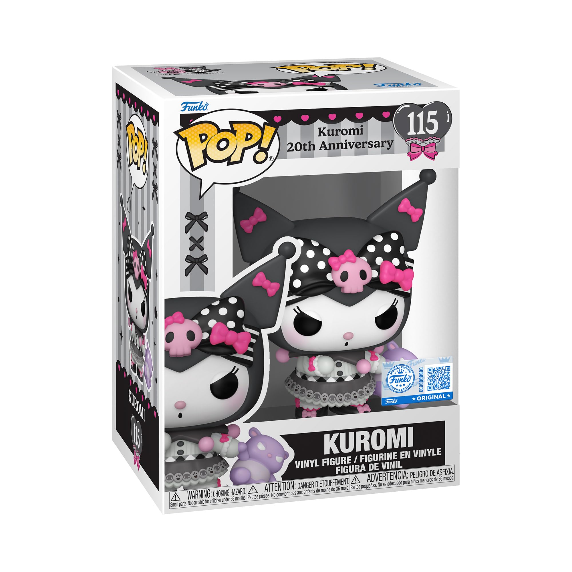 Funko Pop! Sanrio: Kuromi 20th Anniversary Vinyl Figure