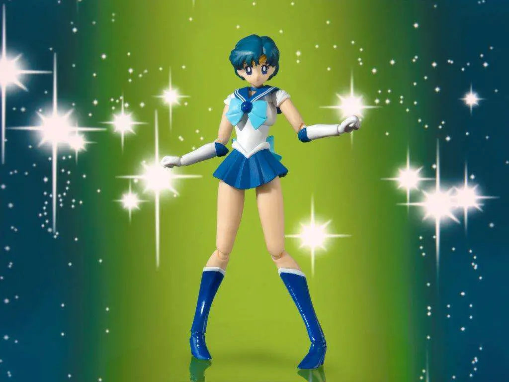 Bandai Tamashii Nations SHFiguarts Sailor Moon: Sailor Mercury – Animation Color Edition