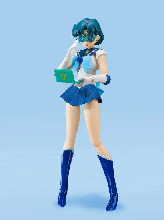 Bandai Tamashii Nations SHFiguarts Sailor Moon: Sailor Mercury – Animation Color Edition