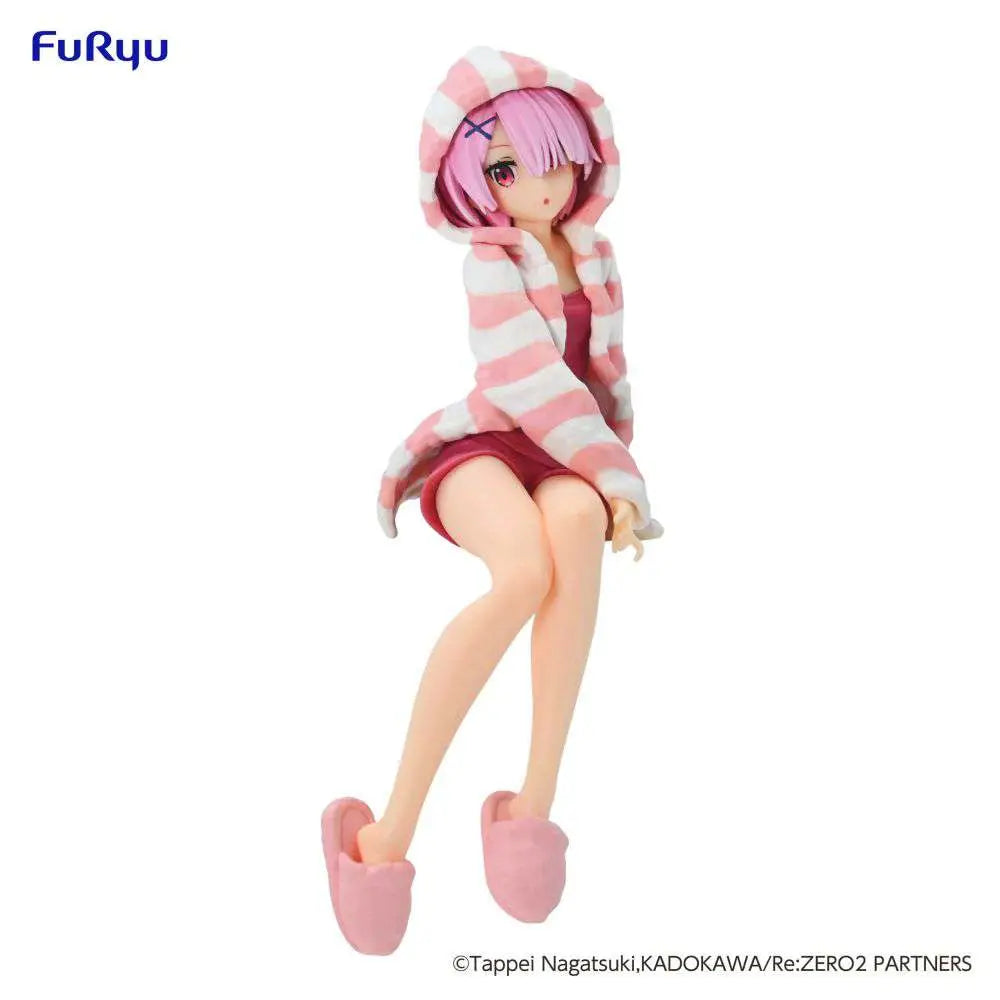 Furyu Re:Zero Starting Life in Another World Ram Noodle Stopper Figure Roomwear Another Color Ver. (14 cm)