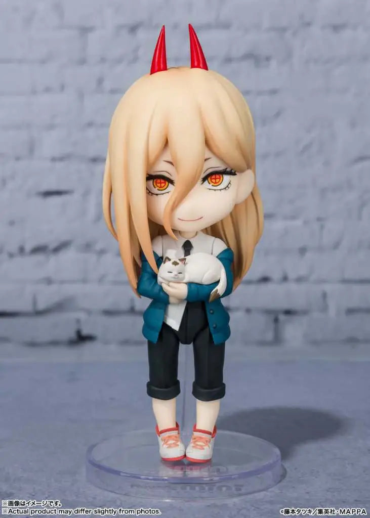 Tamashii Nations Chainsaw Man: Power Figuarts mini Action Figure (9 cm)