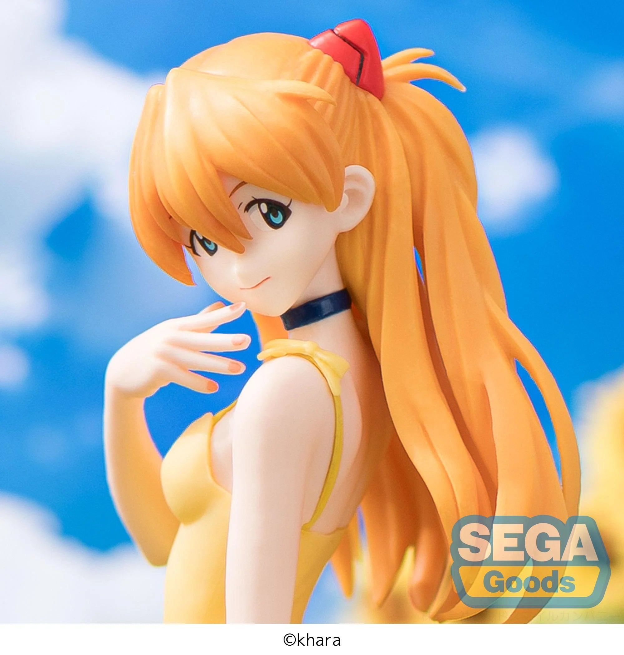 Sega Rebuild of Evangelion Luminasta: Asuka Langley Shikinami (Summer Dress Ver. 2) PVC Statue (24 cm)