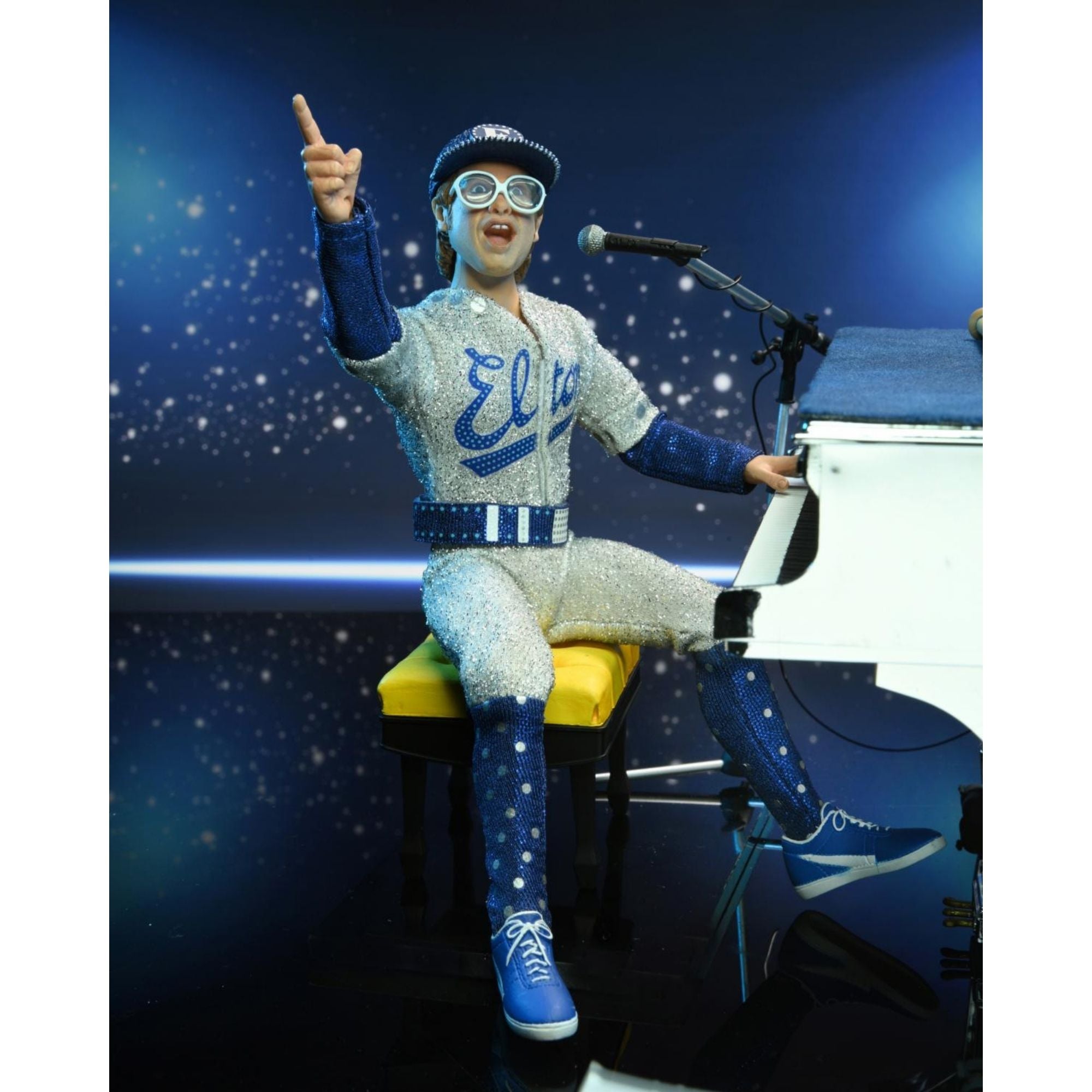 NECA Elton John Live in 1975 Clothed Action Figure (8 inch)