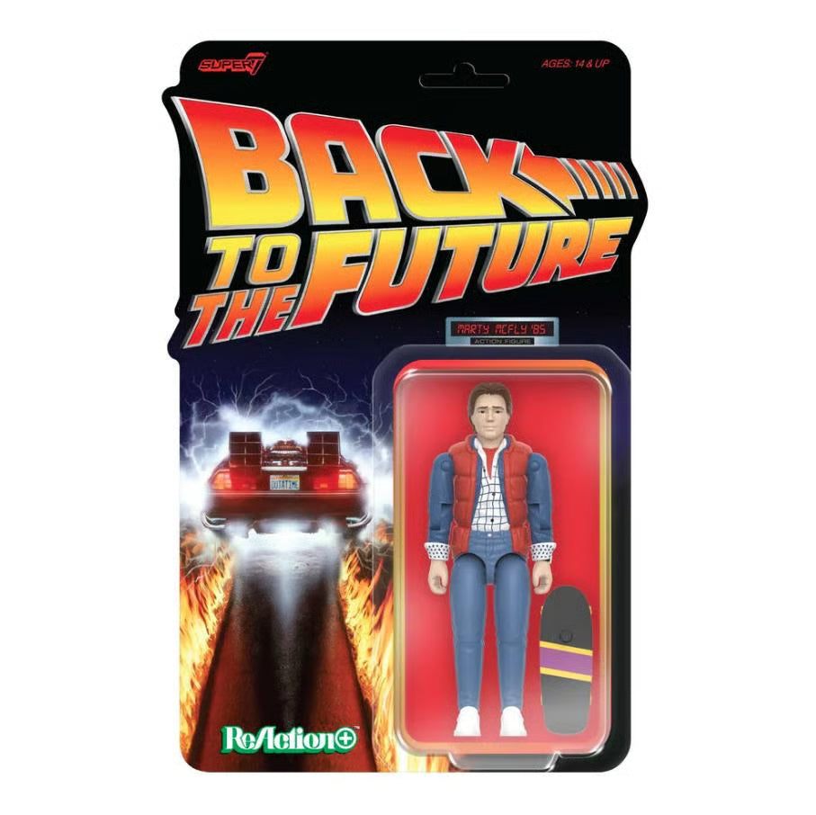 Super7 Back to the Future: 1980s Marty McFly ReAction+ Wave 1 Figure