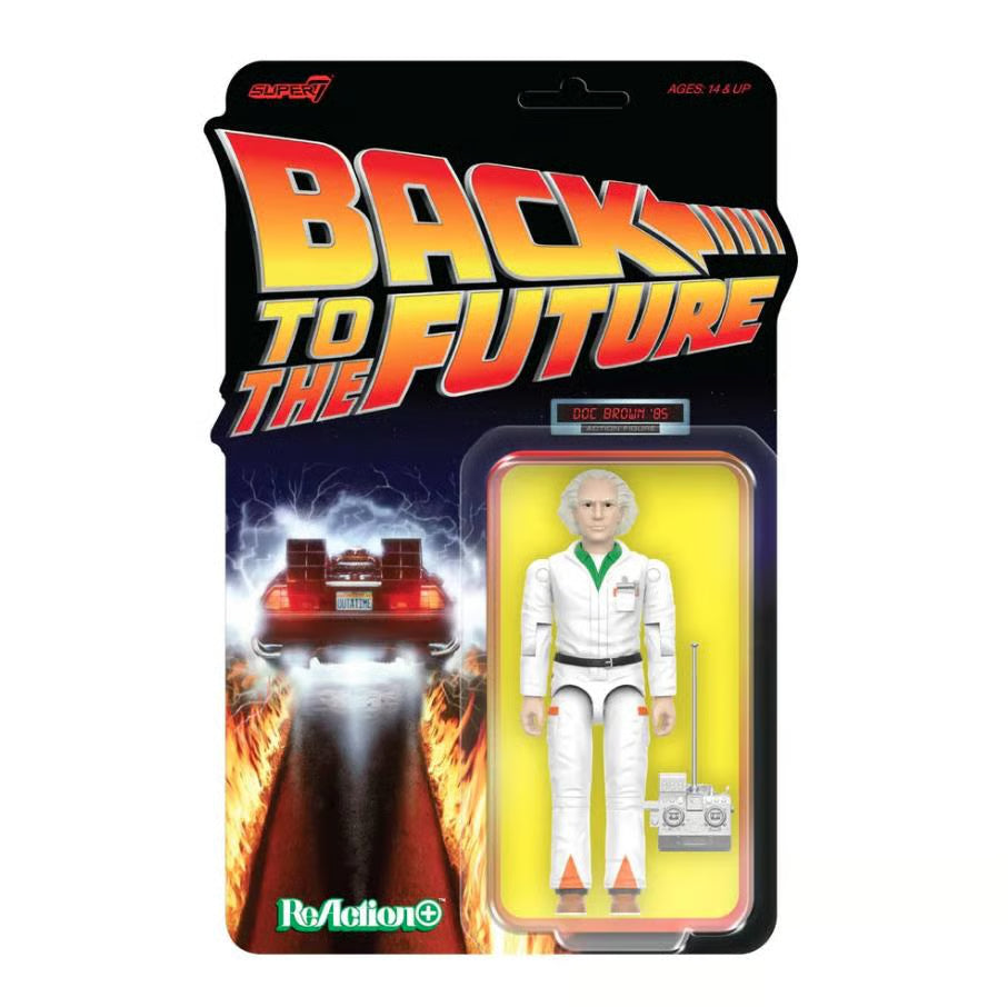 Super7 Back to the Future: Doc Brown (Radiation Suit) ReAction+ Wave 1 Figure