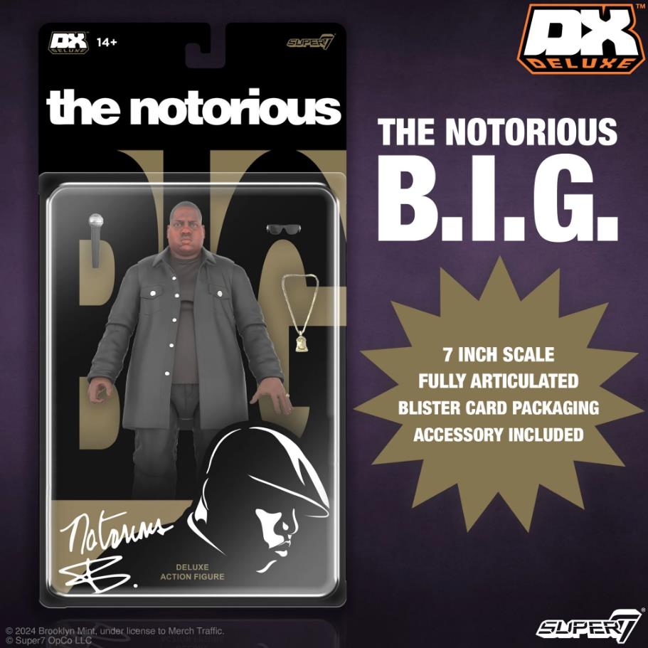 Super7 The Notorious B.I.G. Deluxe – Biggie Smalls