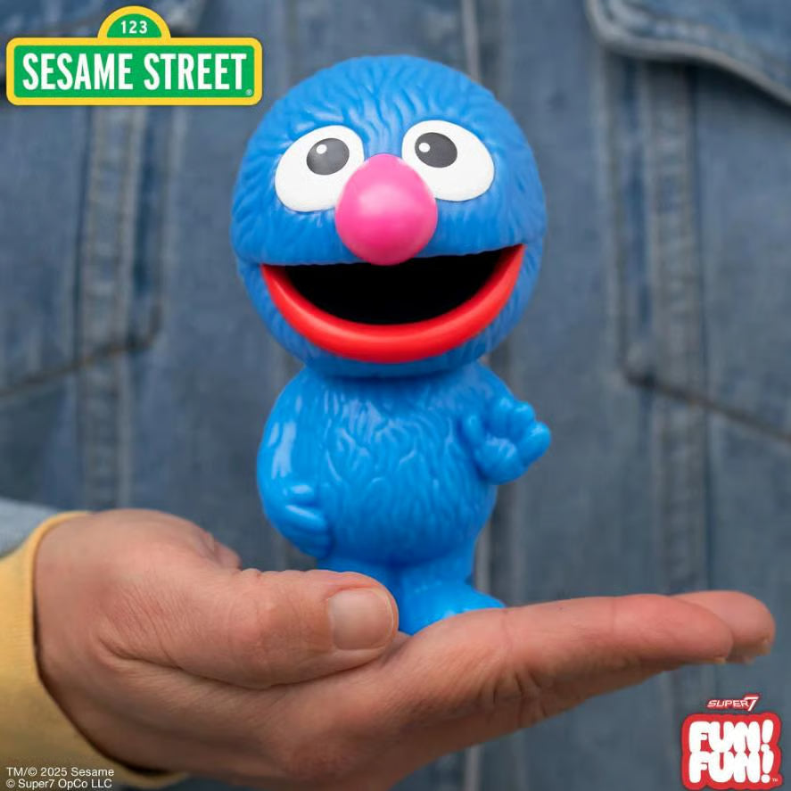 Super7 FUN! FUN! Sesame Street: Grover Wave 1 5” Figure