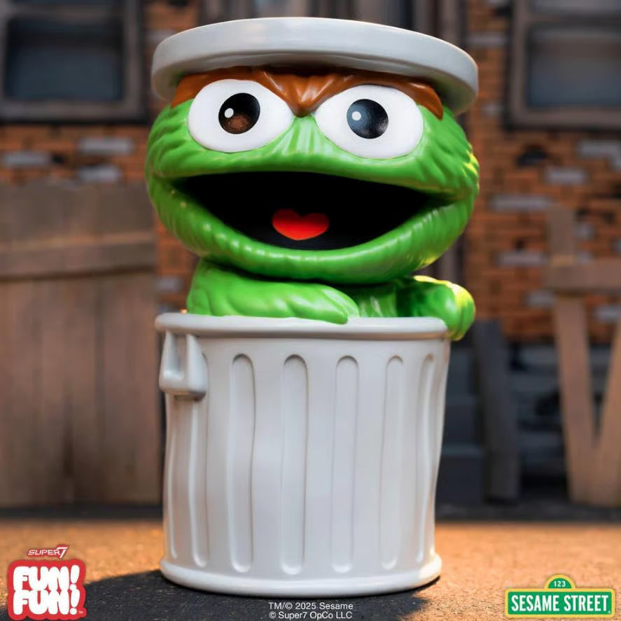 Super7 Sesame Street: Oscar the Grouch (Wave 1) 5” Figure