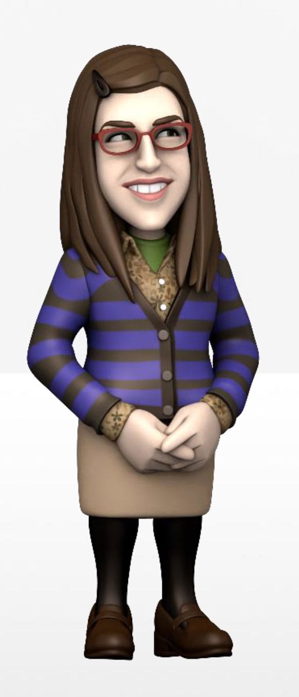 Minix Collectible Figures: The Big Bang Theory – Amy Farrah Fowler 12cm
