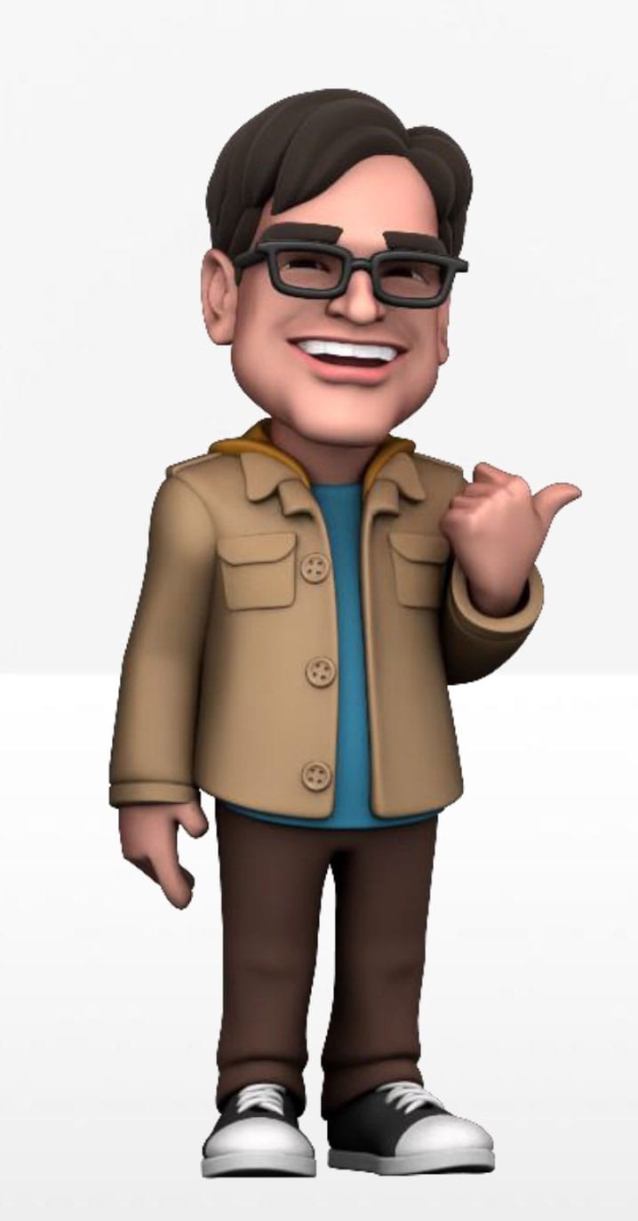 Minix Collectible Figures: The Big Bang Theory – Leonard Hofstadter 12cm