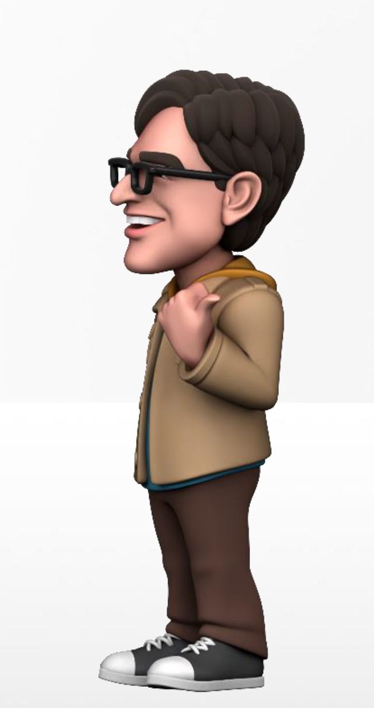 Minix Collectible Figures: The Big Bang Theory – Leonard Hofstadter 12cm