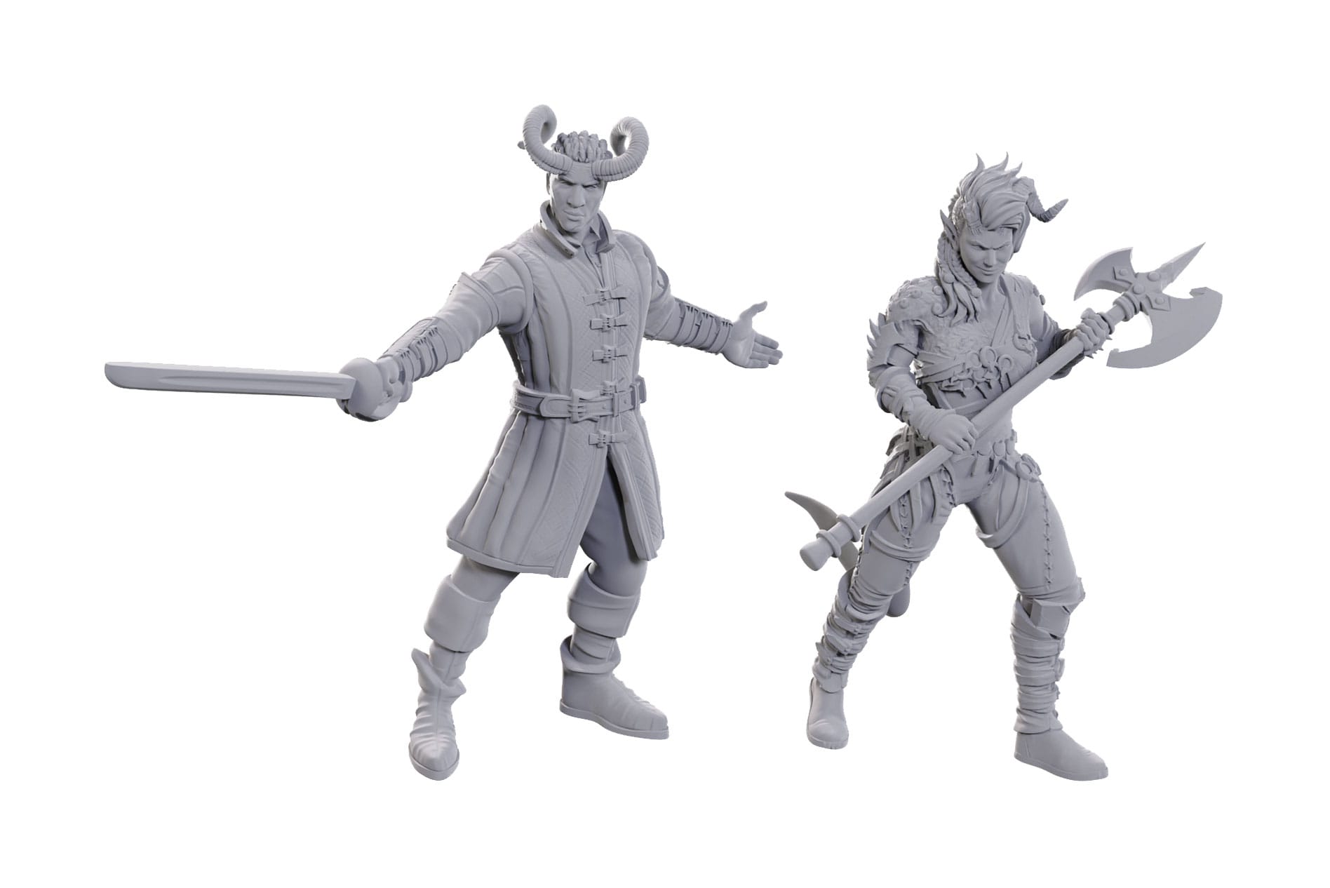 WizKids D&D Nolzur’s Marvelous Miniatures: Baldur’s Gate 3 – Wyll & Karlach