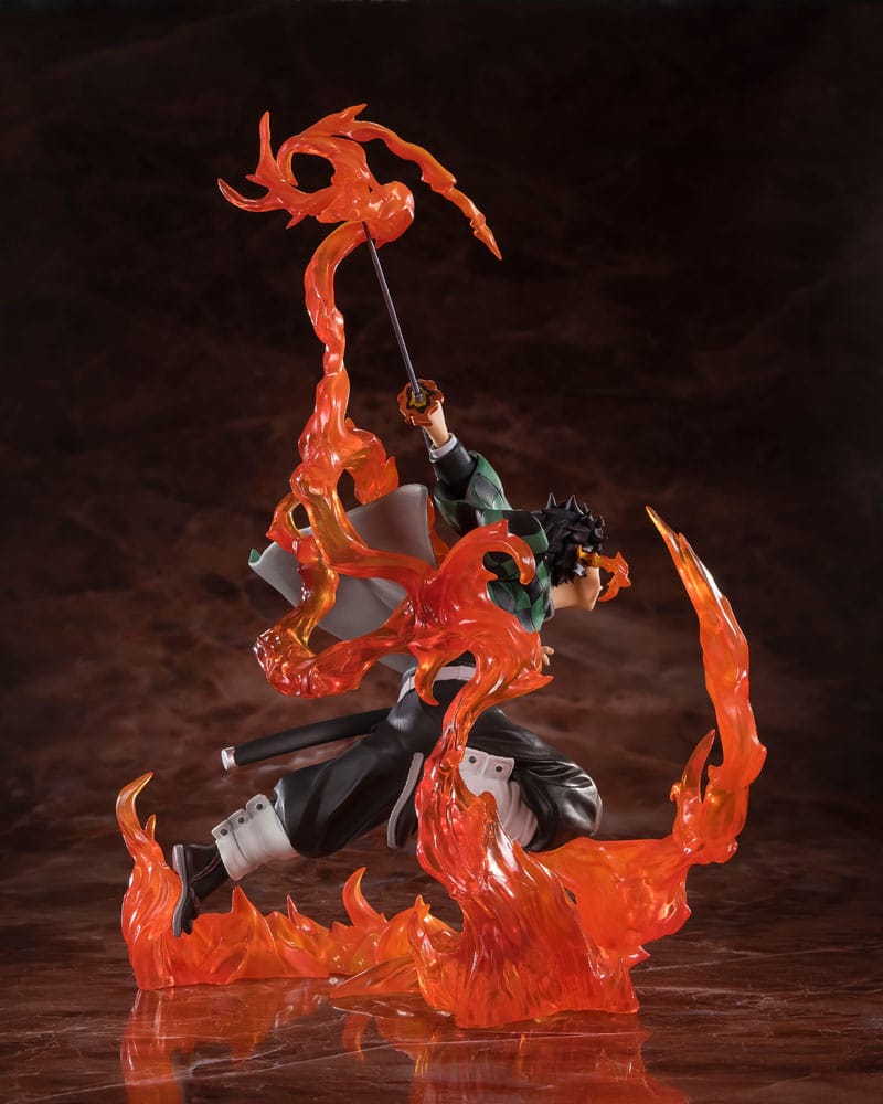 Tamashii Nations Demon Slayer: Kimetsu no Yaiba FiguartsZERO PVC Statue Kamado Tanjiro (Kyojuro Rengoku's Sword Guard Ver.) 19 cm