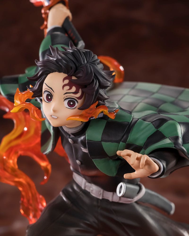Tamashii Nations Demon Slayer: Kimetsu no Yaiba FiguartsZERO PVC Statue Kamado Tanjiro (Kyojuro Rengoku's Sword Guard Ver.) 19 cm