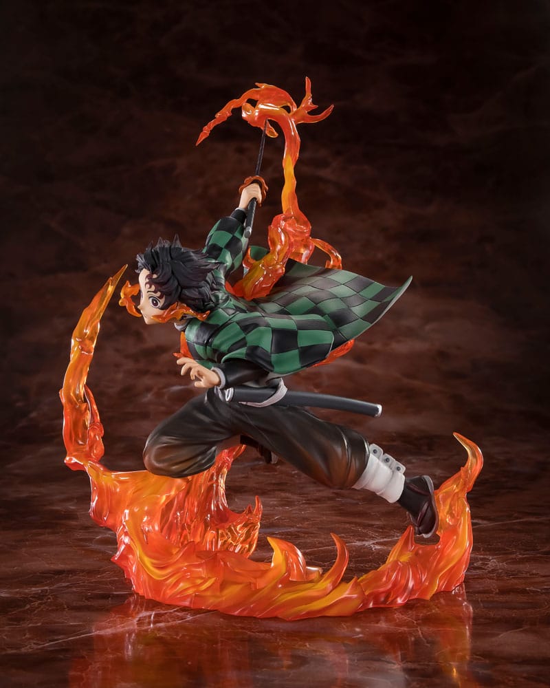 Tamashii Nations Demon Slayer: Kimetsu no Yaiba FiguartsZERO PVC Statue Kamado Tanjiro (Kyojuro Rengoku's Sword Guard Ver.) 19 cm