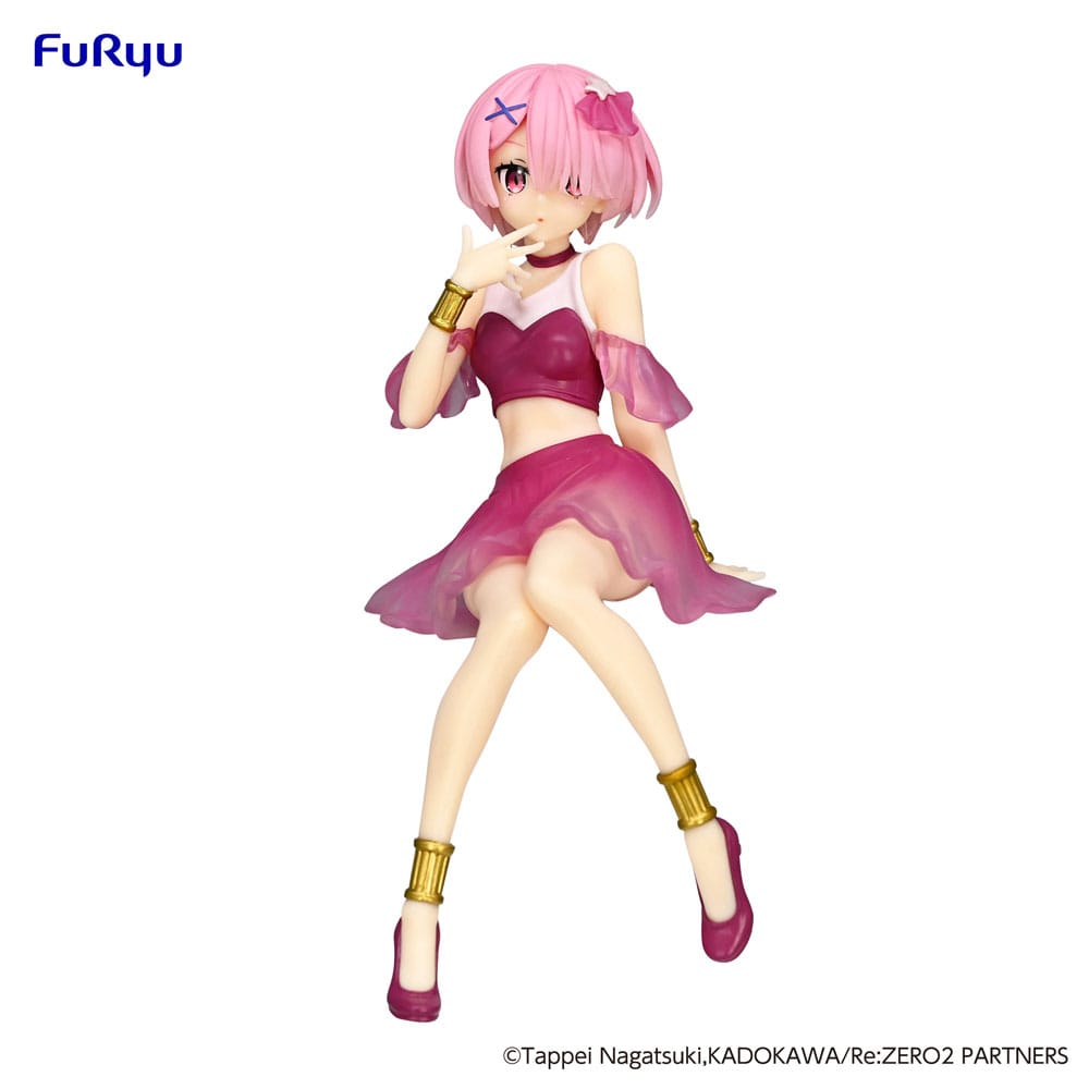 Furyu Re:Zero Starting Life in Another World Ram Noodle Stopper Figure Twinkle Party Another Color Ver. (14 cm)