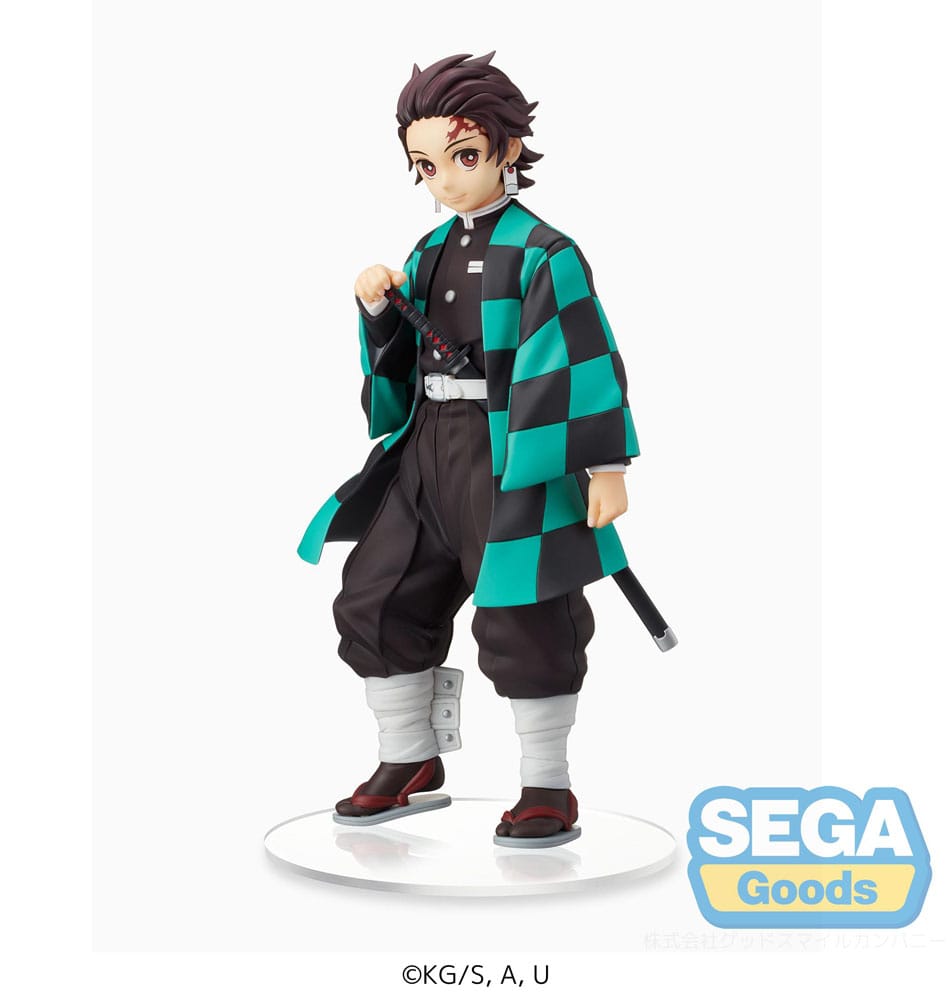 SEGA Demon Slayer Kimetsu no Yaiba Tanjiro Kamado Sibling Bond SPM PVC Statue (20 cm)