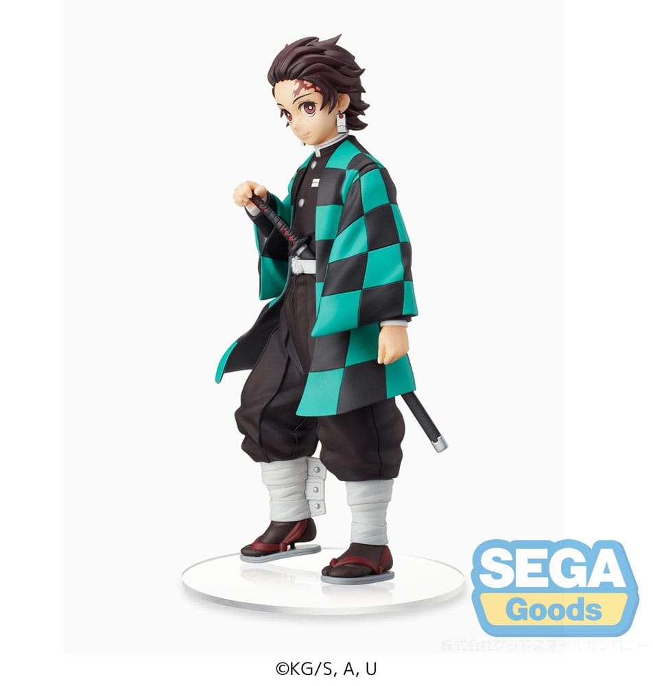 SEGA Demon Slayer Kimetsu no Yaiba Tanjiro Kamado Sibling Bond SPM PVC Statue (20 cm)