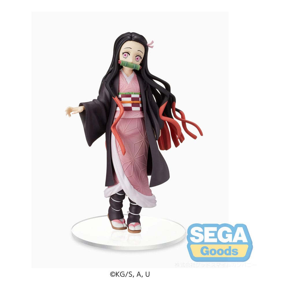 SEGA Demon Slayer Kimetsu no Yaiba Nezuko Kamado Sibling Bond SPM PVC Statue (19 cm)