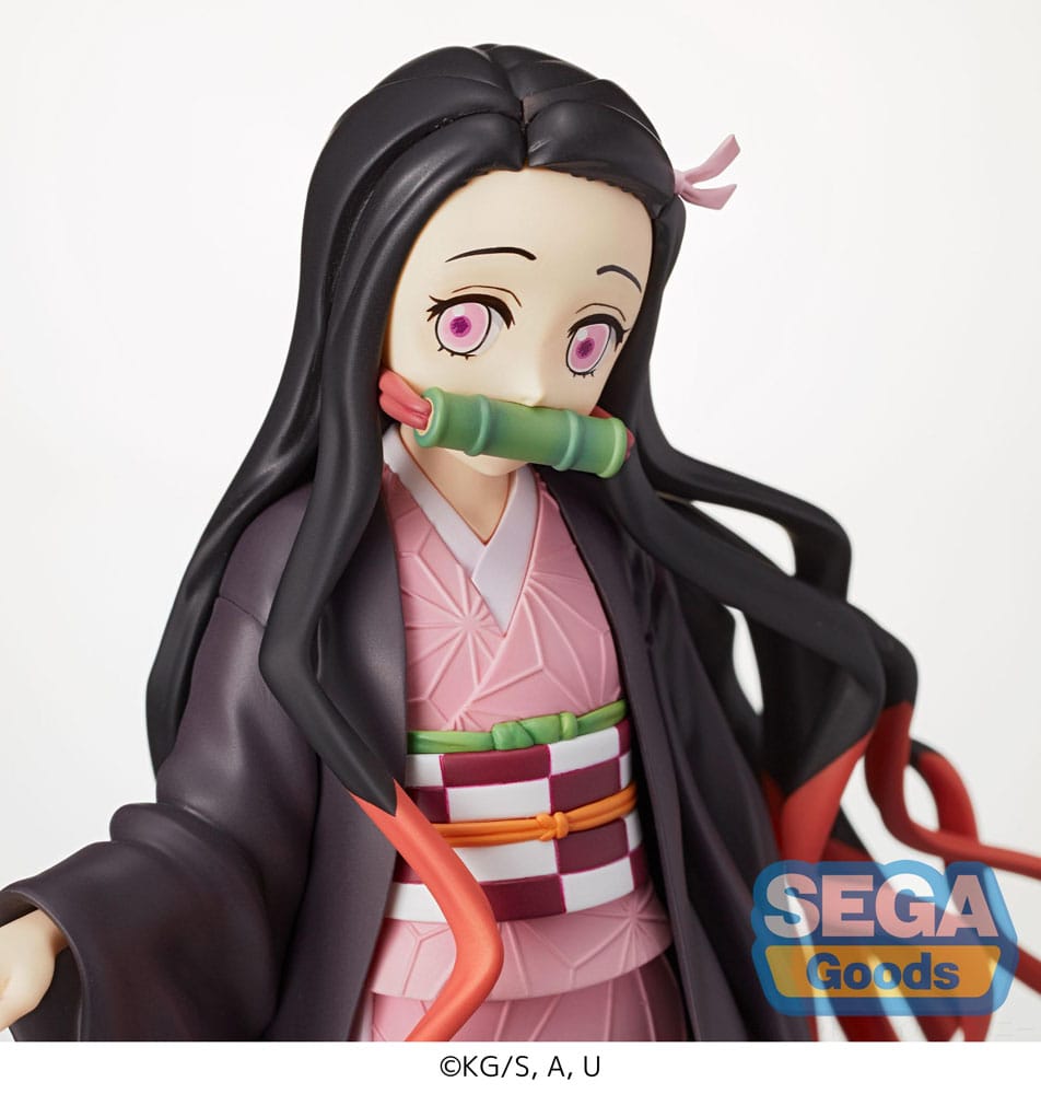 SEGA Demon Slayer Kimetsu no Yaiba Nezuko Kamado Sibling Bond SPM PVC Statue (19 cm)