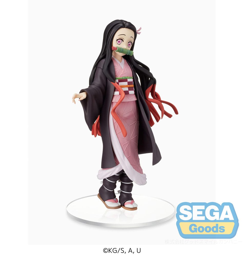 SEGA Demon Slayer Kimetsu no Yaiba Nezuko Kamado Sibling Bond SPM PVC Statue (19 cm)