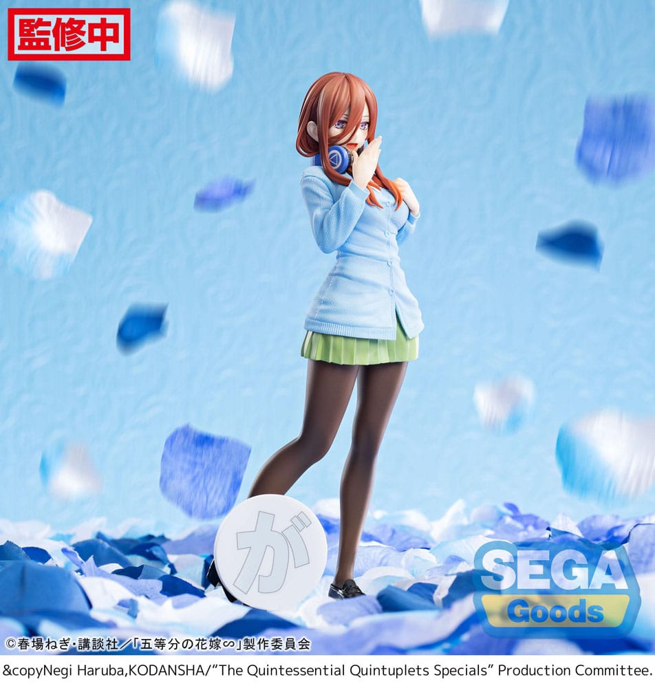SEGA The Quintessential Quintuplets Specials Luminasta Miku Nakano PVC Statue (20 cm)