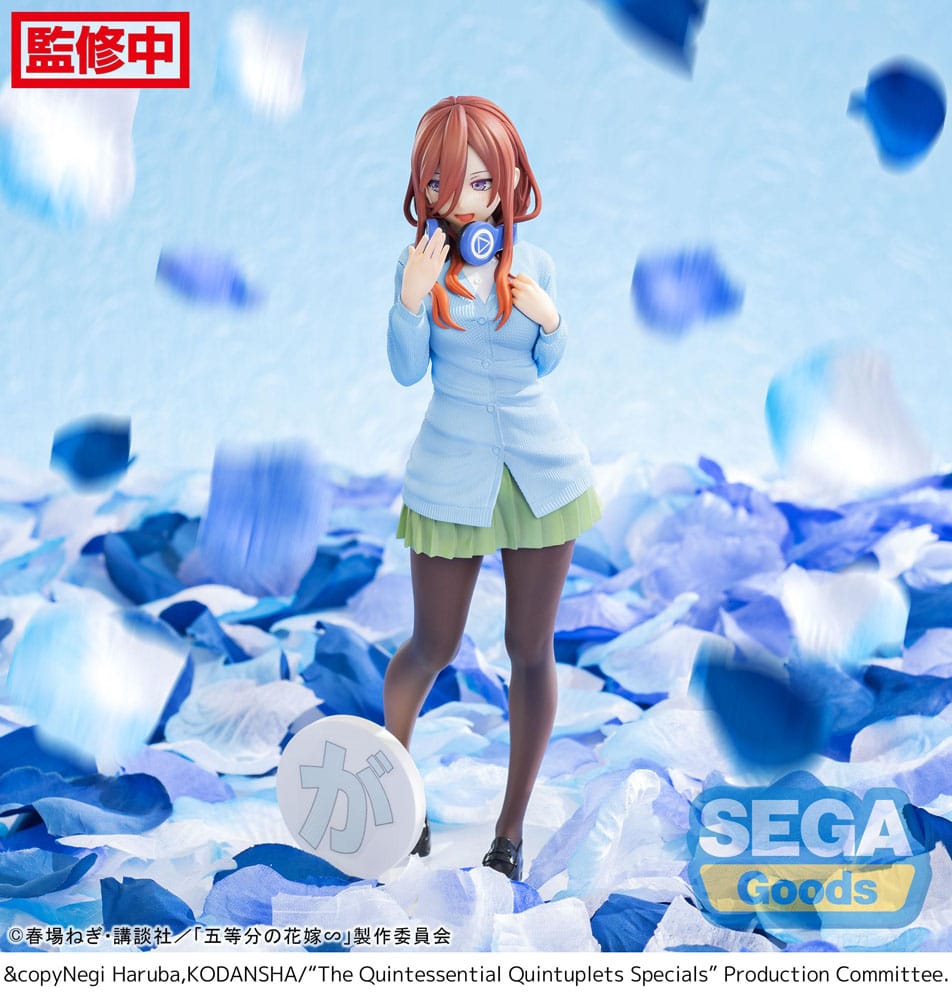 SEGA The Quintessential Quintuplets Specials Luminasta Miku Nakano PVC Statue (20 cm)