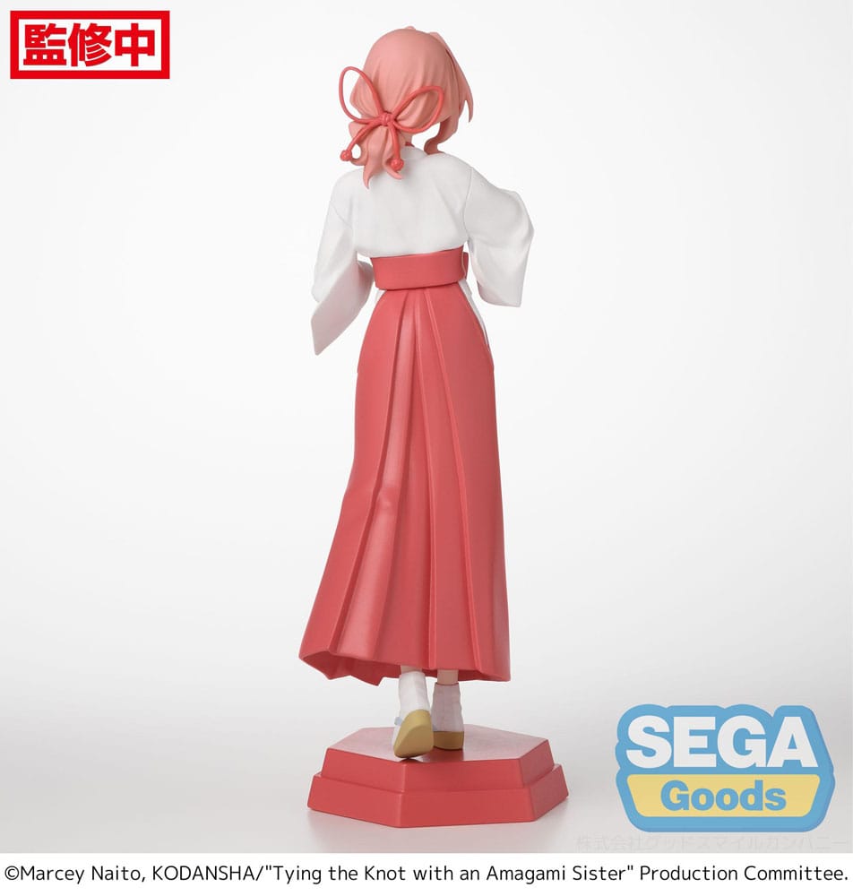 SEGA Desktop x Decorate Collections The Tying the Knot with an Amagami Sister Yuna Amagami PVC Statue (16 cm)
