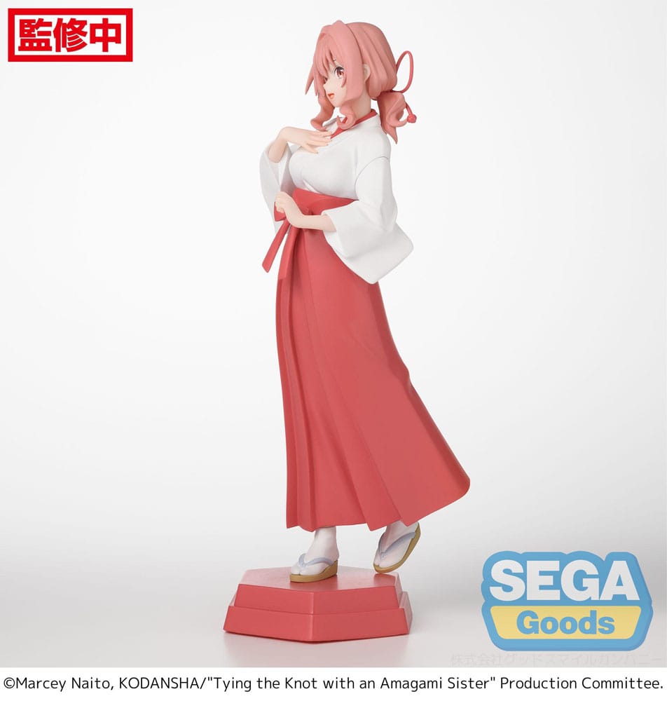 SEGA Desktop x Decorate Collections The Tying the Knot with an Amagami Sister Yuna Amagami PVC Statue (16 cm)