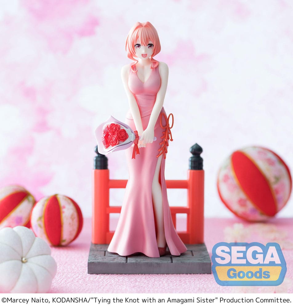 Sega Tying the Knot with an Amagami Sister Luminasta: Yuna Amagami PVC Statue (19 cm)