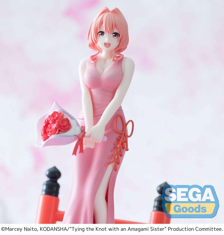 Sega Tying the Knot with an Amagami Sister Luminasta: Yuna Amagami PVC Statue (19 cm)