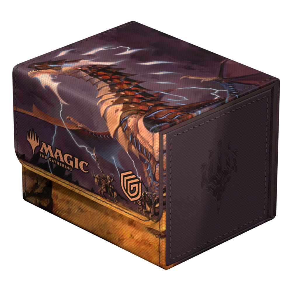 Ultimate Guard Sidewinder 100+ Xenoskin: Magic: The Gathering "Tarkir: Dragonstorm" – Ghostfire: Niv-Mizzet, Heart of the Storm Deck Box