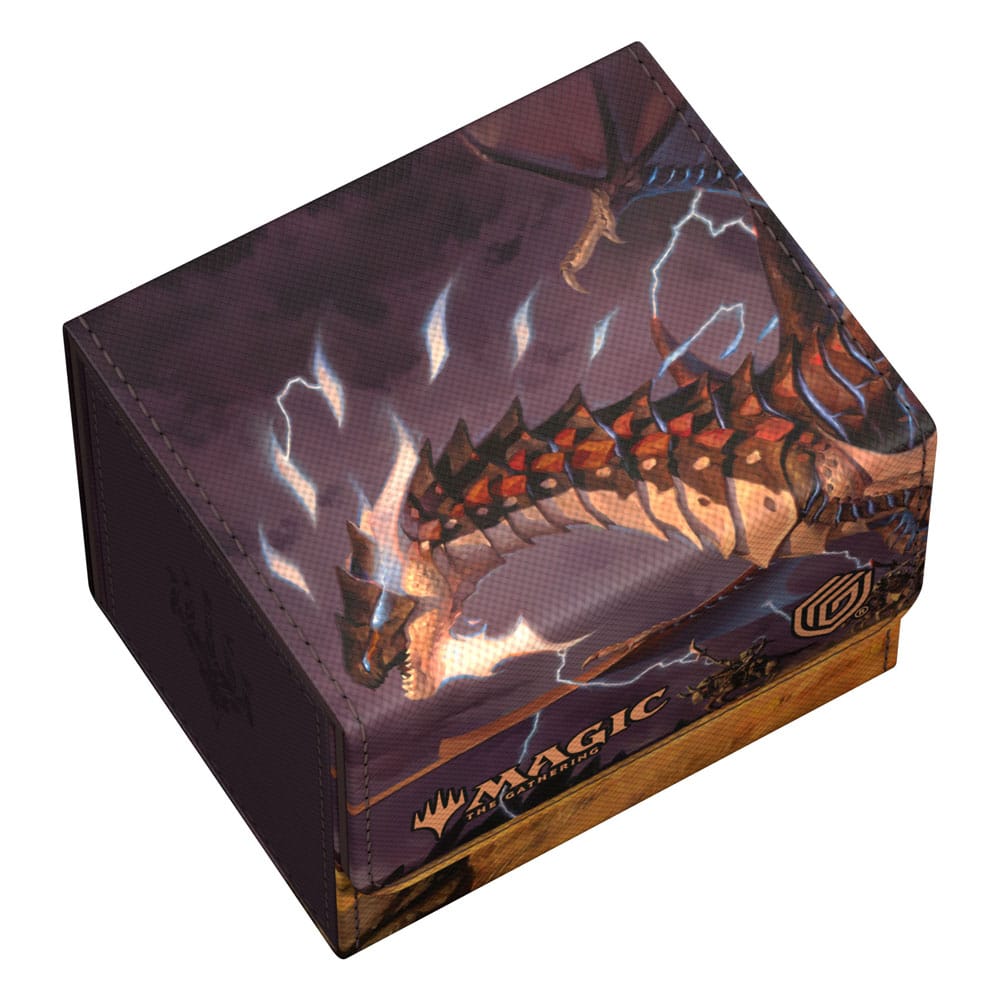 Ultimate Guard Sidewinder 100+ Xenoskin: Magic: The Gathering "Tarkir: Dragonstorm" – Ghostfire: Niv-Mizzet, Heart of the Storm Deck Box