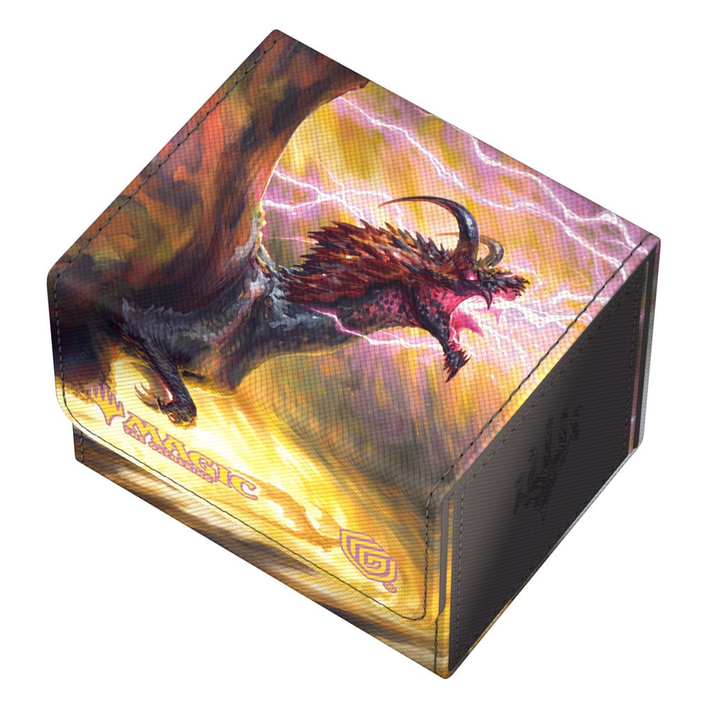 Ultimate Guard Sidewinder 100+ Xenoskin Magic: The Gathering "Tarkir: Dragonstorm" Ghostfire – Stormscale Scion Deck Box (Special Edition)